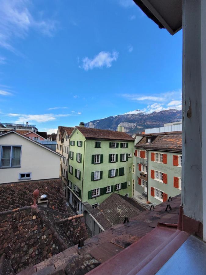 Zunfthaus Zur Rebleuten Chur Buitenkant foto