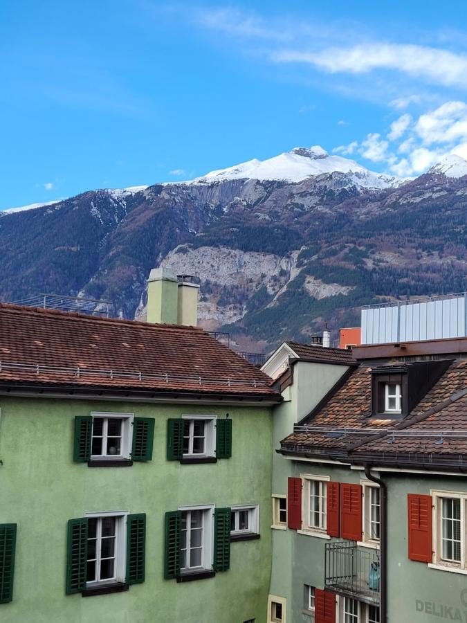 Zunfthaus Zur Rebleuten Chur Buitenkant foto