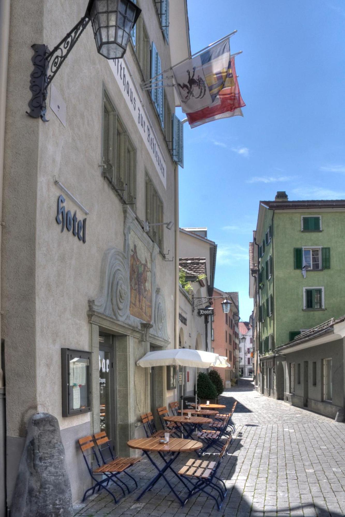 Zunfthaus Zur Rebleuten Chur Buitenkant foto